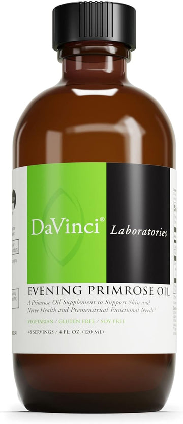Davinci Labs Evening Primrose - Dietary Supplement To Support Skin, Jo