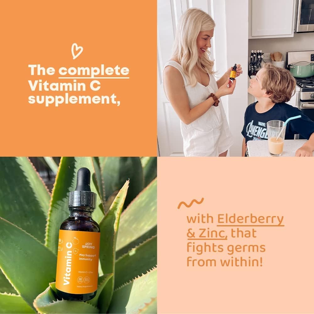 Kids Vitamin C Drops - Vitamin C for Kids - Liquid Vitamin