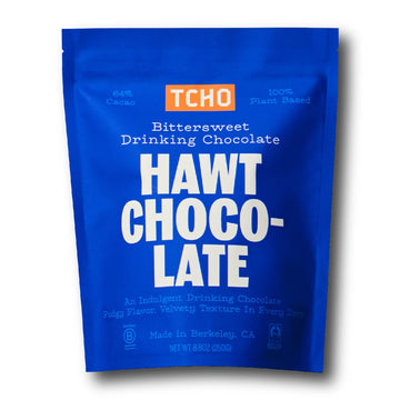 Tcho Hawt Chocolate Drinking Chocolate (3 Pack) | 100% Plant Based, Vegan Friendly, Kosher, Non-Gmo, Non-Dairy, No Artificial Sweeteners, Fair Trade Certified | Each