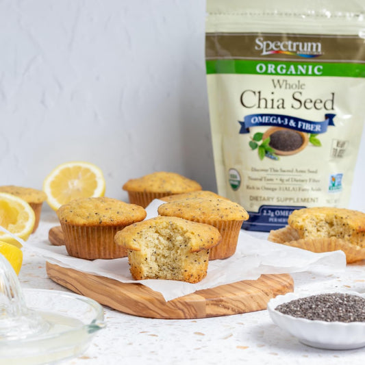 Spectrum Essentials Organic Chia Seed, Omega-3 & Fiber