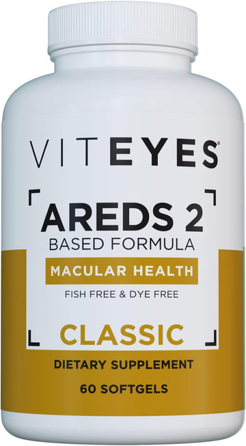 Viteyes Areds 2 Classic Macular Health Formula Softgels, Eye Health Vi