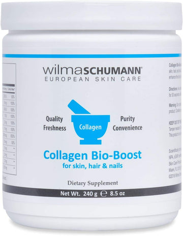 Wilma Schumann Collagen Bio-Boost Powder  A Nutritional Supplement Fo9.91 Ounces