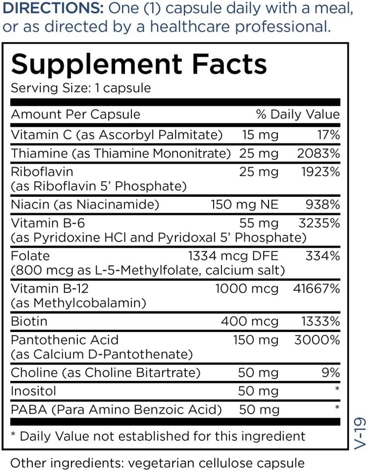 Metabolic Maintenance B-Complex Phosphorylated - Active B Vitamins wit