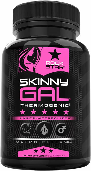 Skinny Gal Weight Loss Pills For Women Ultra Elite V2.0, Diet Pills, Appetite Suppressant Support, Thermogenic Fat Burne