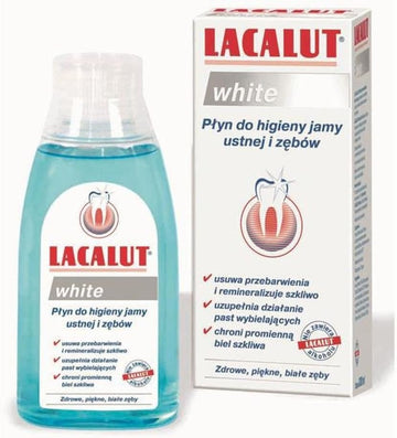Lacalut Mouthwash White Liquid for Oral Hygiene 300 by Lacalut