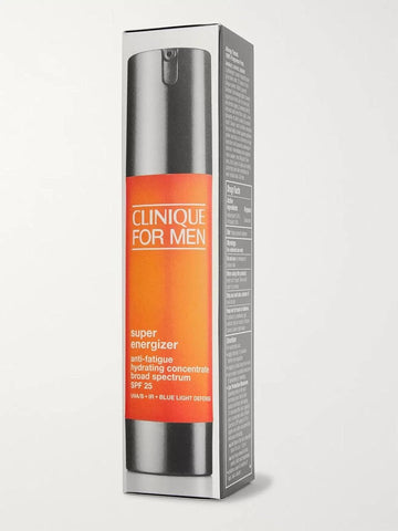 For Men Super Energizer Anti-Fatigue Hydrating Concentrate SPF 25, 1.7-
