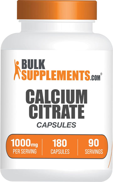 Bulksupplements.Com Calcium Citrate Capsules - Calcium Citrate Supplem