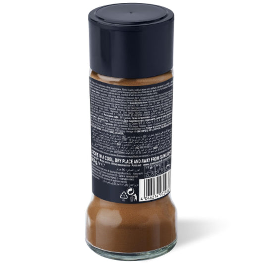 Davidoff Crema Intense Instant Coffee - Smooth And Rounded - Full-Body. Delicate Aroma And Elegant Acidity - 100% Arabica Beans - 9/12 Intensity. 10/12 Roasting. 4/12 Acidity