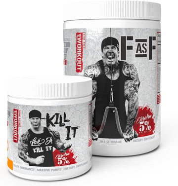 5% Nutrition 2-Stack | Kill It + Fasf | Pre-Workout + No Booster Pre (