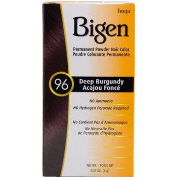 Bigen Permanent Powder Hair Color 96 Deep Burgundy 1 ea 0.21