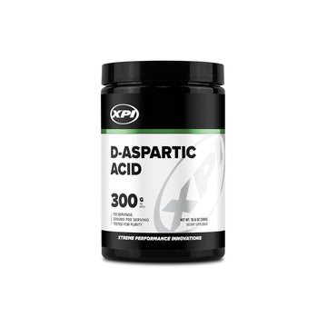 Xpi D-Aspartic Acid Powder 300 Grams, 100 Servings - Pure Daa Powder
