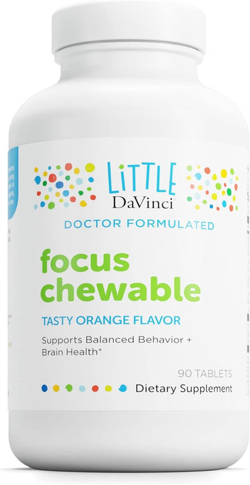 Davinci Labs Focus Chewable - Supplement To Support Behavior, Brain He