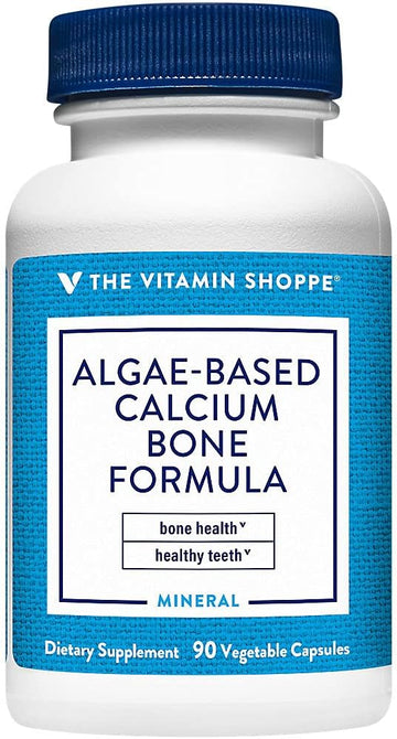 The Vitamin Shoppe Plant-Based Algae Calcium Bone Formula With Magnesi