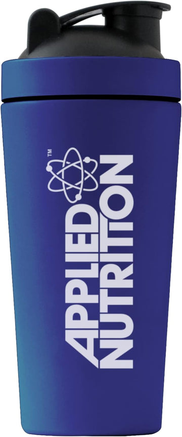 Applied Nutrition Metal Protein Shaker - Sports Supplements Stainless 200 Grams