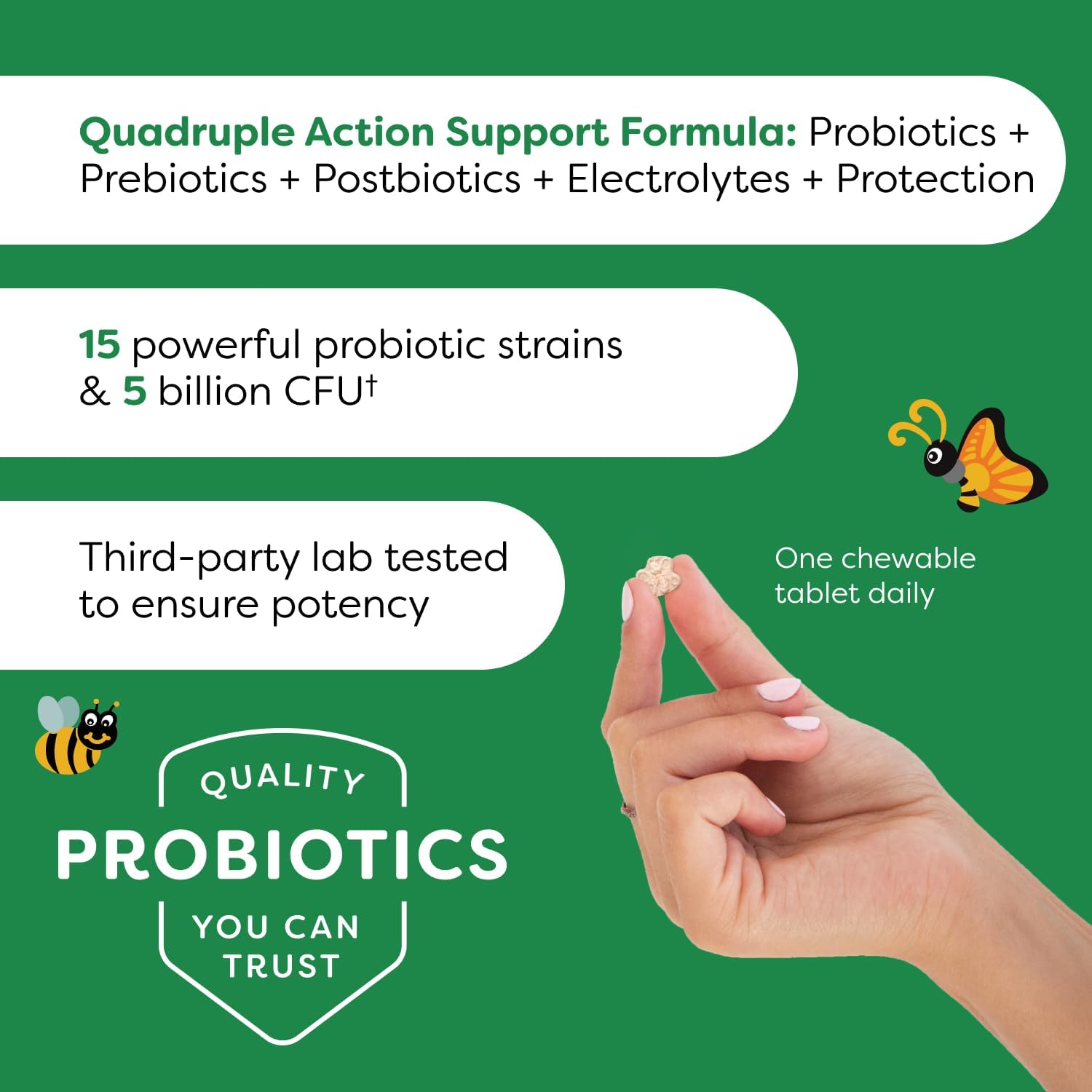 Probulin Total Care My Little Bugs = Prebiotics + Probiotics