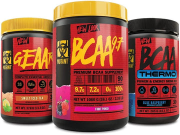 Mutant | Hydration Pack | Bcaa 9.7 Fruit Punch | Geaar Sweet Iced Tea