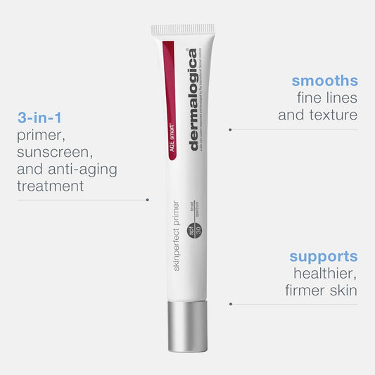 Dermalogica Skinperfect Primer SPF30, Anti-Aging Makeup Primer with Broad Spectrum Sunscreen - Brighten and Prime For awless Skin, 0.75   (Pack of 1)