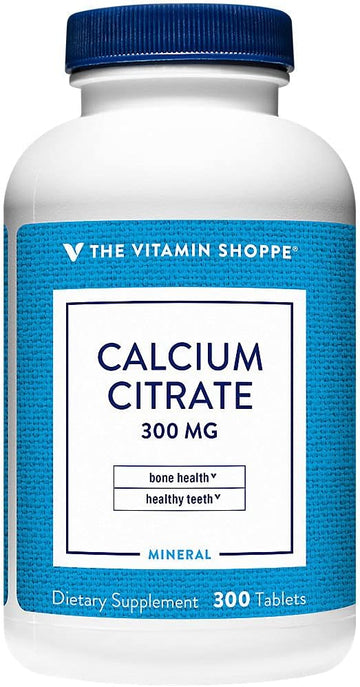 Calcium Citrate 300Mg  Mineral Essential For Healthy Bones Teeth, Wel