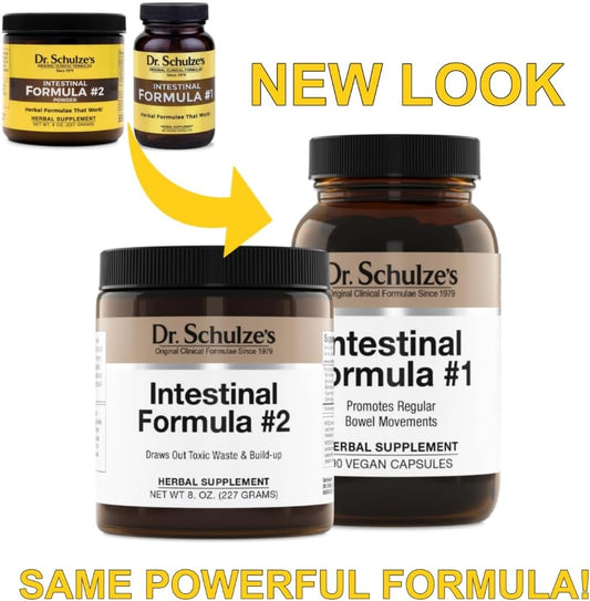 Dr. Schulze'S Intestinal Formula #2 (8 Ounces) And Intestina