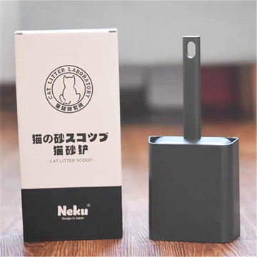 Tookincmo Cat Litter Scooper With Caddy, Cat Scooper With Holder, With Container To Store Cat Scooper, Durable Abs Mater