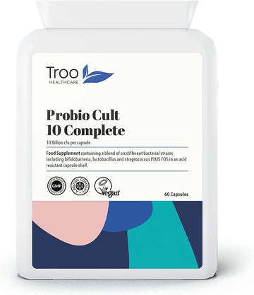 Troo Acidophilus Complete Supplement - High-Strength Multi-Strain Acti60 Grams