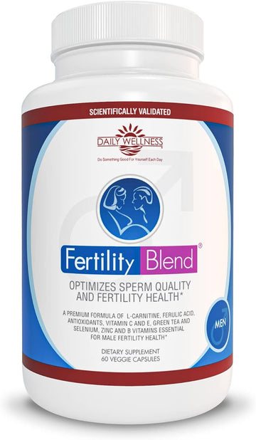 Fertility Blend Daily Wellness For Men - Male Fertility Supplement, Vi