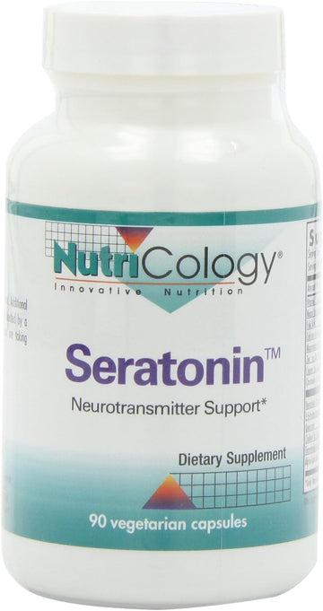 Nutricology Seratonin, Vegicaps, 90-Count