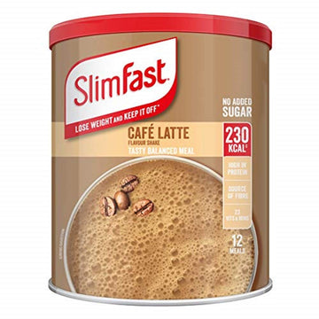 Slimfast Meal Replacement Powder Shake, Cafe Latte - 438 G