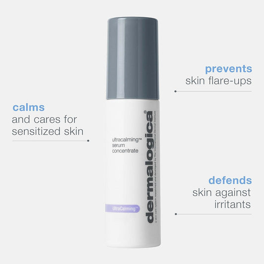 Dermalogica Ultracalming Serum Concentrate (1.3  ) Face Serum for Sensitive Skin with Evening Primrose Oil - Calms and Soothes Inamed Skin, 1.3   (Pack of 1)