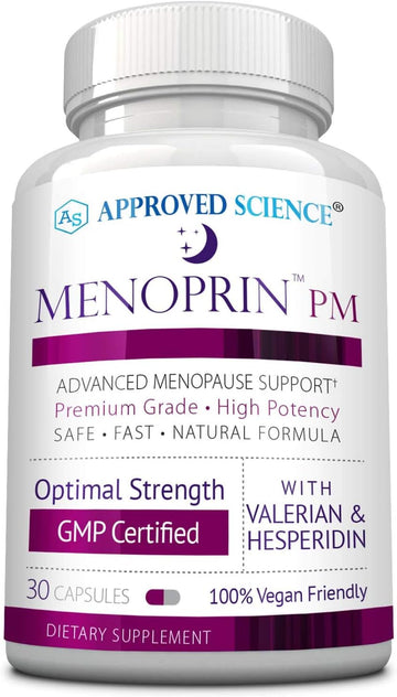 Menoprin Pm - Advanced Menopause Support - Help Relieve Hot Flashes &