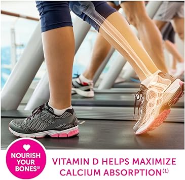 Caltrate 600 Plus D3 Calcium and Vitamin D Supplement Tablets, Bone He