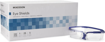 Mckesson Safety Glasses With Shields And Over-Ear Protection, One Size