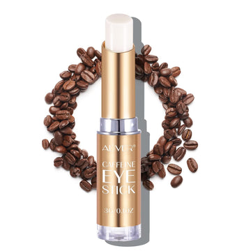 Caffeine Eye Stick, Caffeine Eye Cream With Collagen, Hyaluronic Acid for Dark Circle and Puffiness, Under Eye Treatment, Hydrating Brightening Eye Stick for Fine Lines, Wrinkles, Puffiness and Bags
