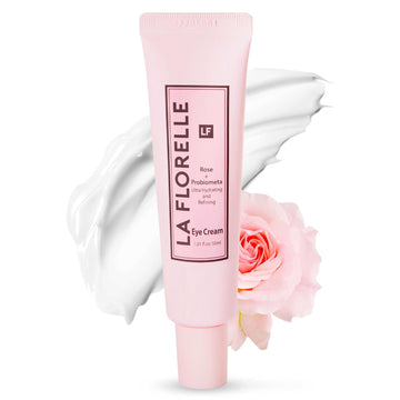 LA ORELLE Probiotic Refining Eye Cream: Smooths Wrinkles & Depuffs Eyes - Firming & Anti-Aging Ingredients - Ultra Hydrating, Hypoallergenic, Anti Inammatory Under Eye Wrinkle Repair Cream