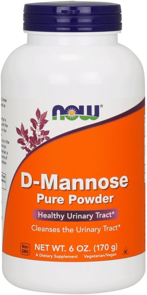 Now Foods D-Mannose Powder, 6 Ounces (Pack of 2) : Health &