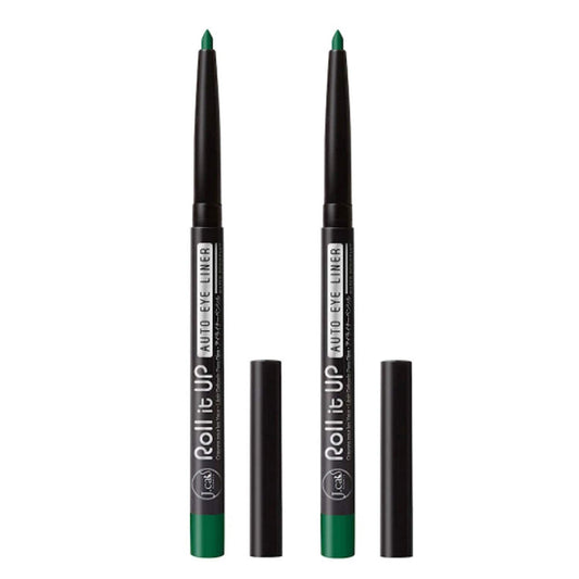 Jcat Beauty 2pcs x RAE108 Hunter Green Roll it Up Eye Liner Eyeliner Pencil + Free Zipbag