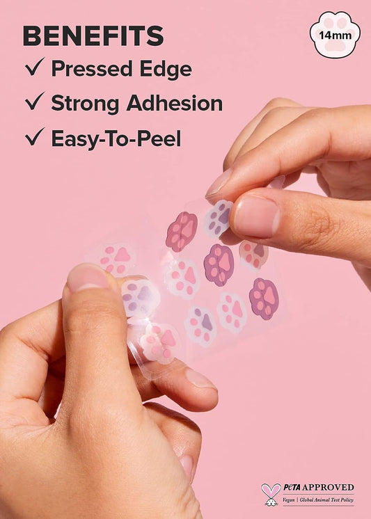 I Dew Care Hydrocolloid Acne Pimple Patch - Timeout Blemish Happy Paws | Korean Zit Dark Spot Patches For Face And Skin, 36 Count (14Mm), Pus Absorbing With Tea Tree Oil, Facial Stickers