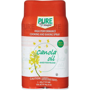 Non- Gmo Canola Oil Spray For Cooking And Baking