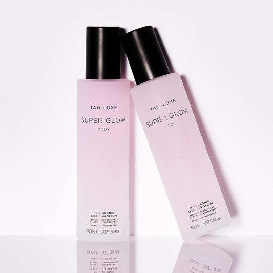 TAN-LUXE Super Glow Body - Hyaluronic Self Tan Serum, 150ml - Cruelty & Toxin-Free