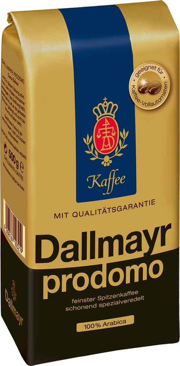 Dallmayr Gourmet Coffee, Prodomo (Whole Bean), (Pack Of 2)