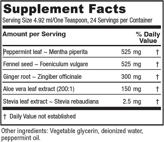 Vitanica Digestion Tonic, Gas, Bloating And Indigestion Relief Supplement, Improve Digestive Function & Gut Health, For