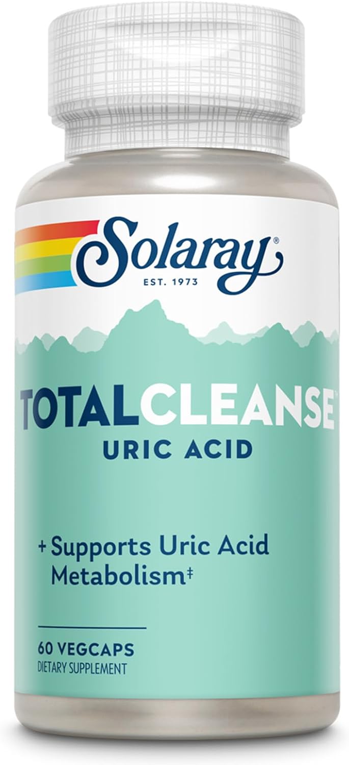 Solaray Total Cleanse Uric Acid - Joint Health Supplement