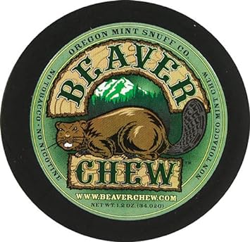 Oregon Mint Snuff Co. - Beaver Chew 1.2oz Tin - Mint Chew (