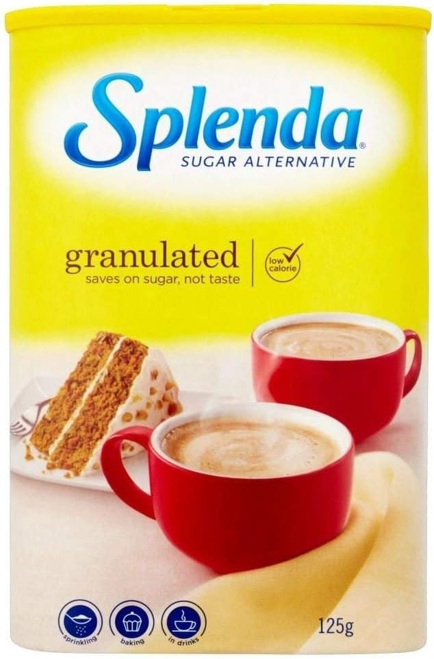 Splenda Granulated Sweetener 125g : Grocery & Gourmet Food