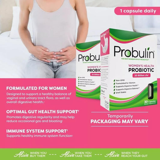 Probulin WomenS Health Probiotic + Prebiotic For Vaginal, G