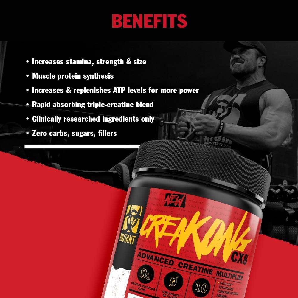 Mutant CREAKONG CX8 | Advanced Creatine Multiplier | Creatine + Amino