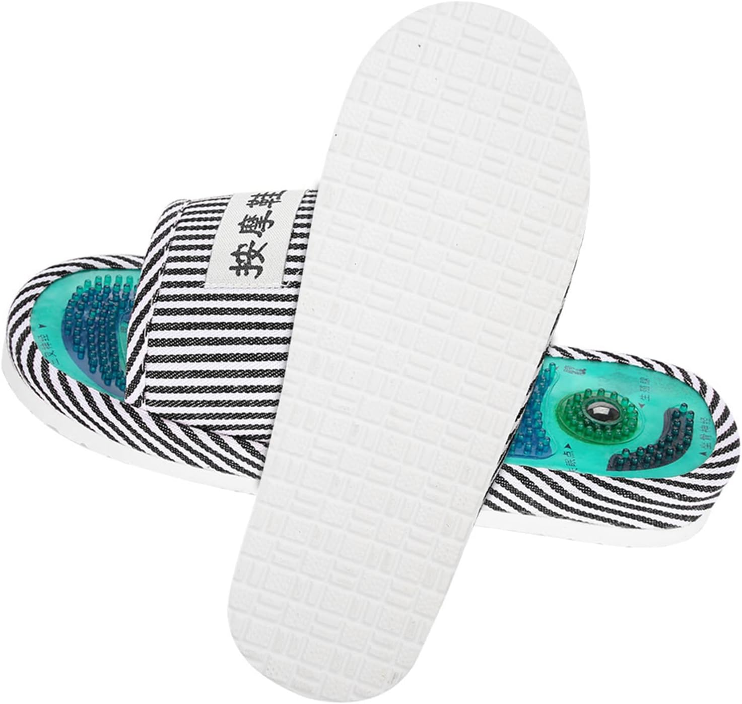 Zetiling Magnetic Massage Slippers with Acupoint Magnet, Promotes and
