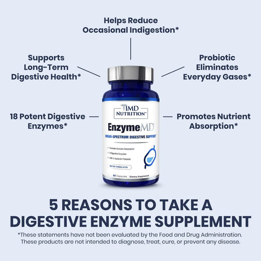 1Md Nutrition Enzymemd - Digestive Enzymes Supplement - Doctor Formula2.89 Ounces