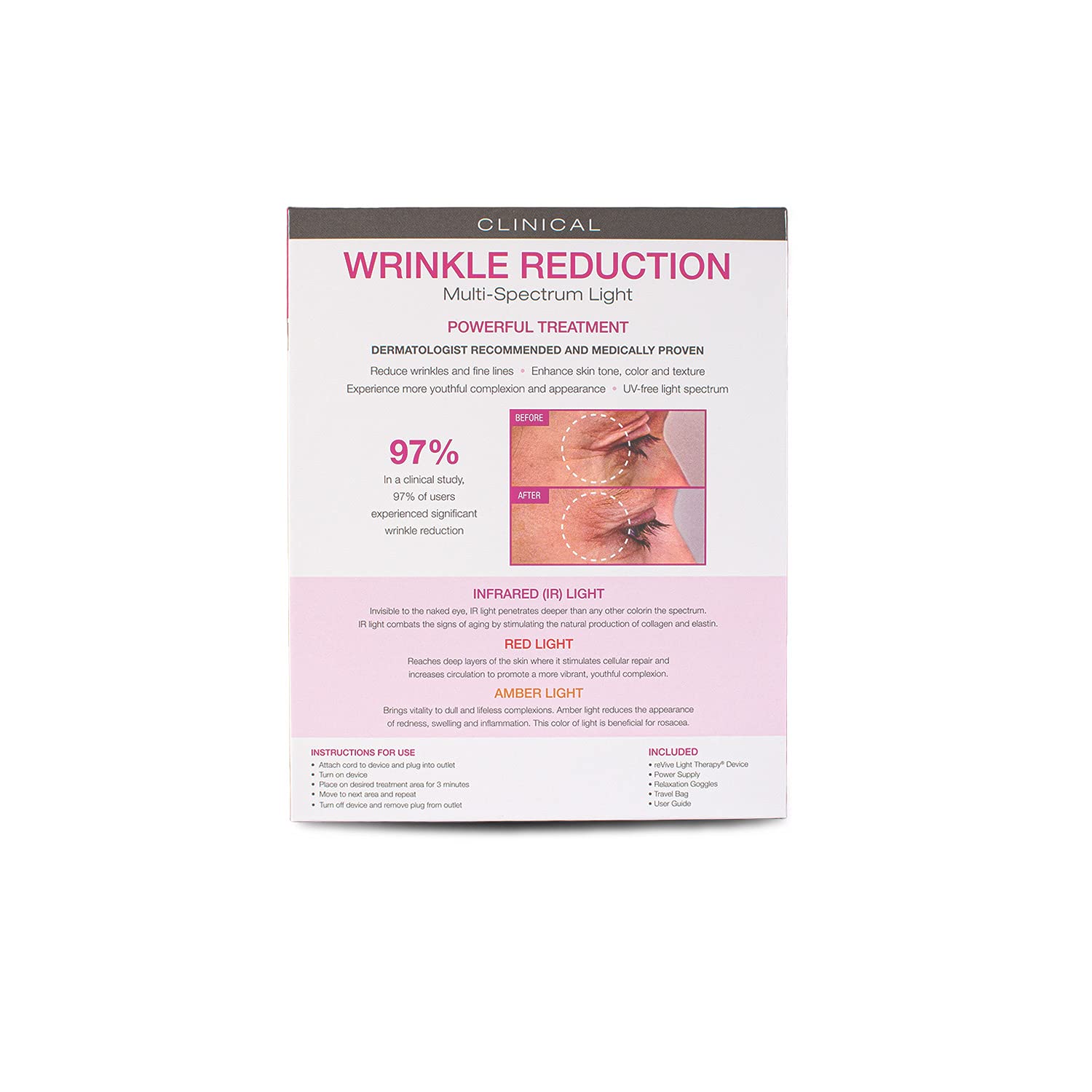 reVive Light Therapy - LED Light Therapy for Wrinkle Reducti