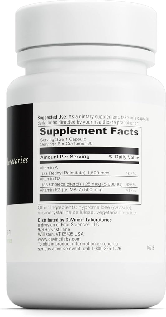 Davinci Labs Adk - Helps Support Bone, Heart & Immune Health* - Dietar